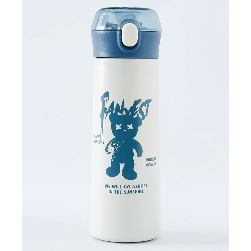 You Cup : Stainless Steel Water Bottle For Kids 380 ML (White)