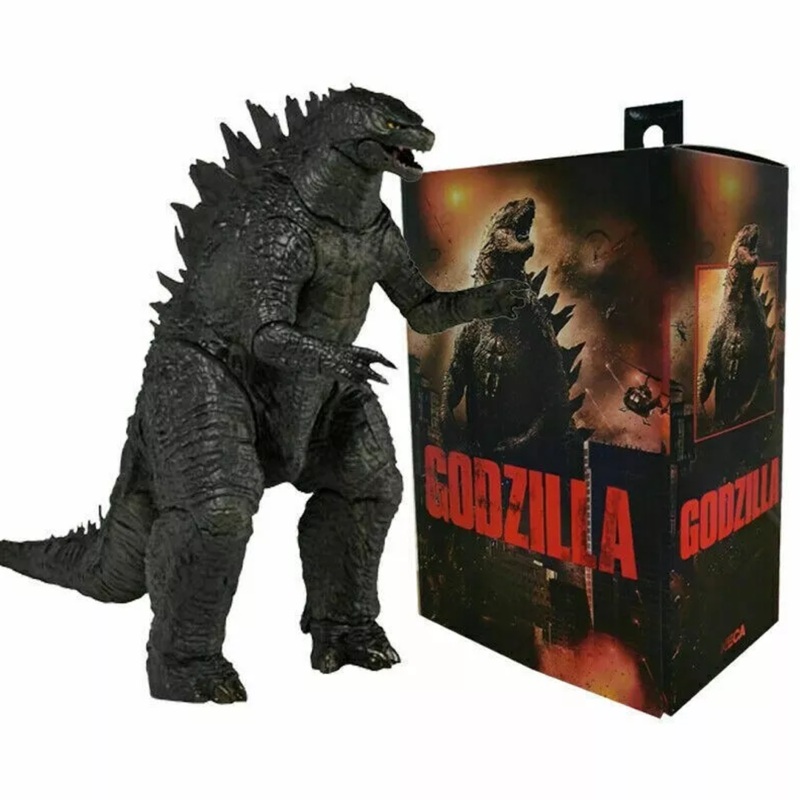 (Box Damage) Godzilla (2014) 12" Head-to-Tail Model Statue Collectible Action Figure