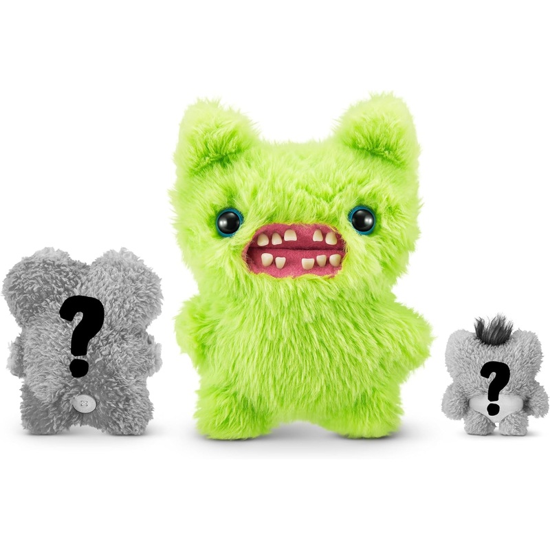 Fugg Family by ZURU Funny Ugly Monster, Plush, Collectible, Toy (Screech)
