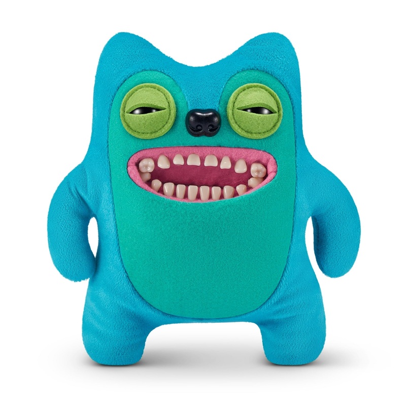 Fuggler New Fuggs on the Block 9 inch (Greedy Grinner), Funny Ugly Monster Soft Plush Toy by ZURU