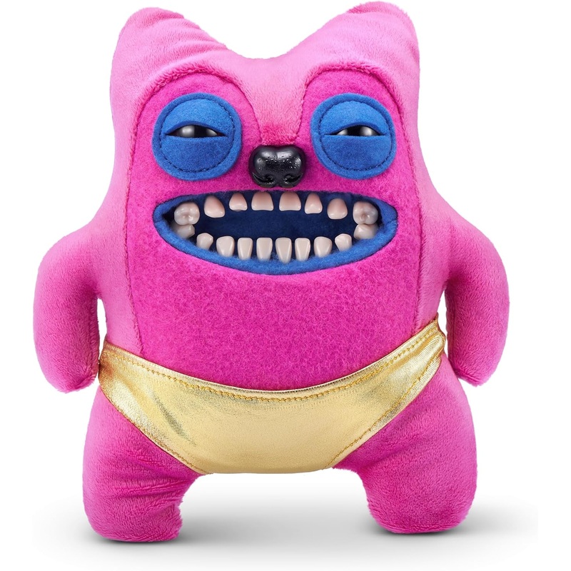 Gold Fuggs by ZURU Funny Ugly Monster,  Plush, Collectible, Toy (Greedy Grinner - Pants)