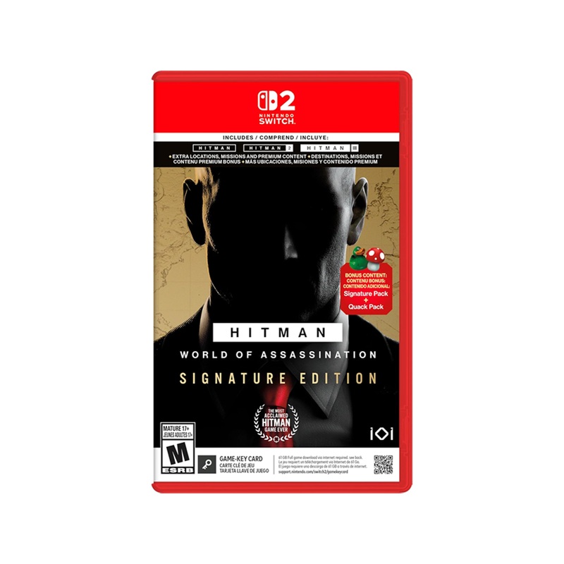 Hitman: World of Assassination Signature Edition - Nintendo Switch 2 Game