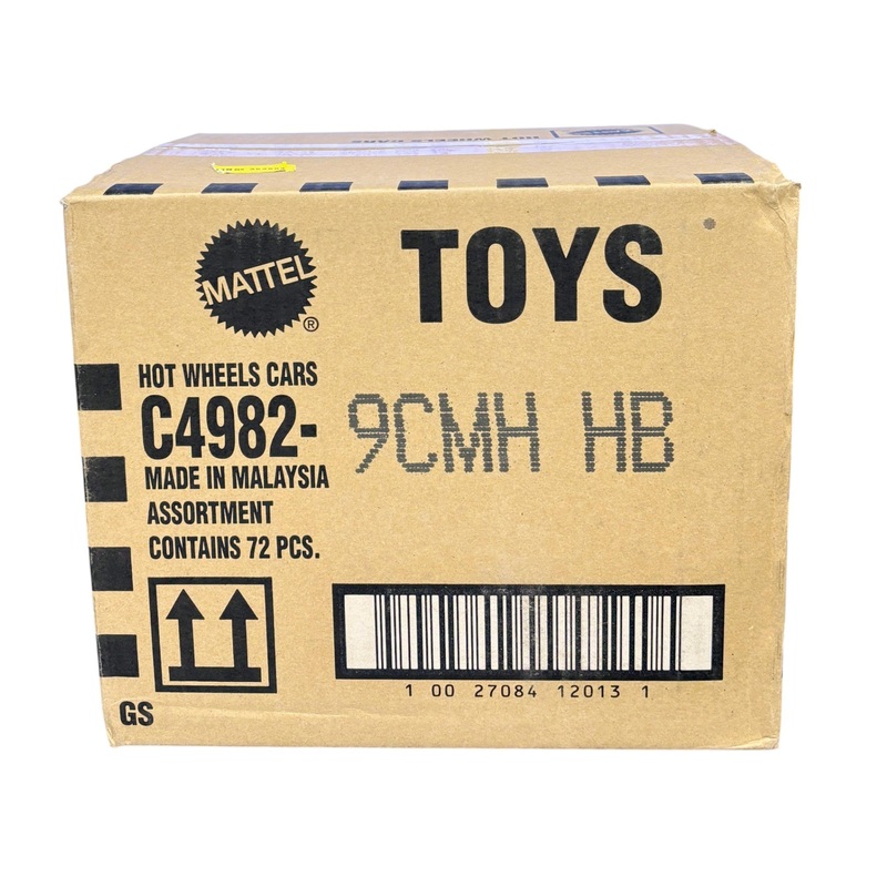 Hot Wheels 2025 Factory-Sealed Case  H (9CMH HB)  72 Die-Cast Cars by Mattel (Brand New Box)