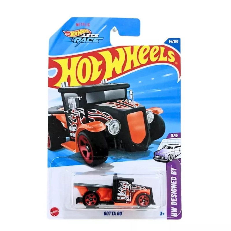 Hot Wheels "Gotta Go"  HYY73 | Lets Race Series | Netflix-Inspired Die-Cast Car
