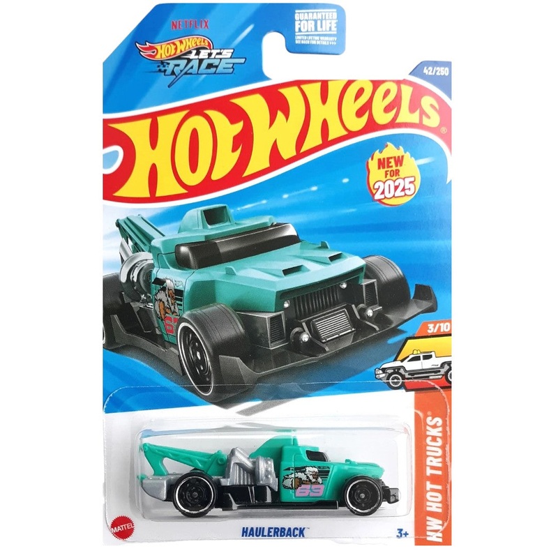 Hot Wheels Haulerback Lets Race HYX68