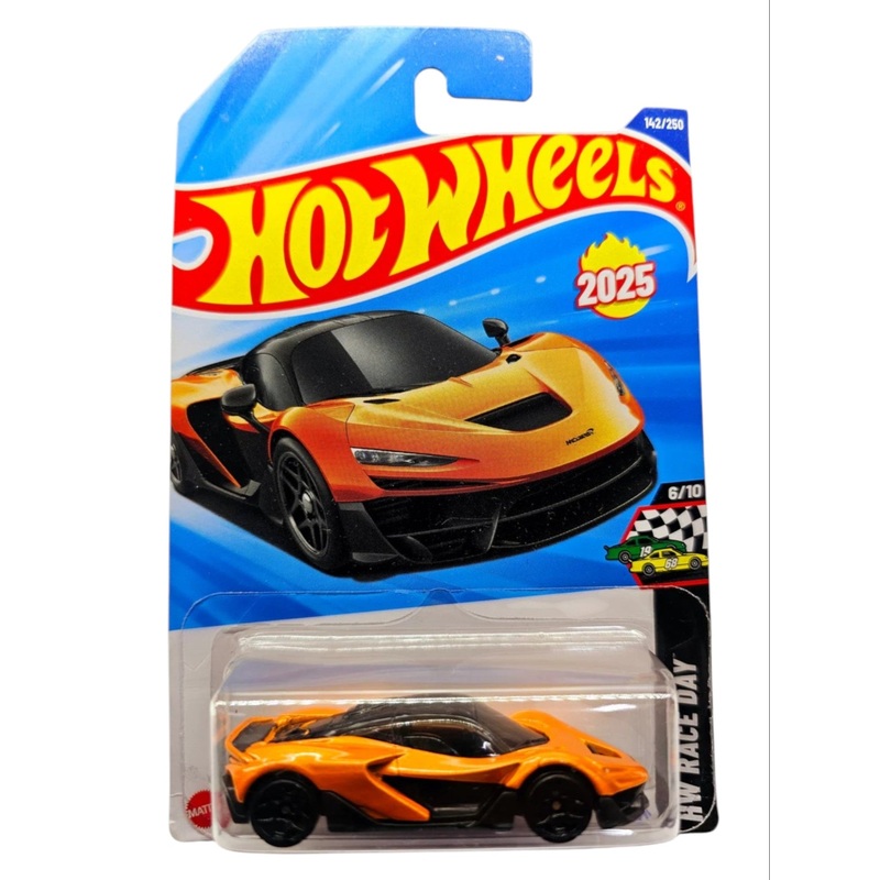 Hot Wheels HYW41 McLaren W1 HW Race Day 6/10 142/250 1:64 Scale Die Cast Car