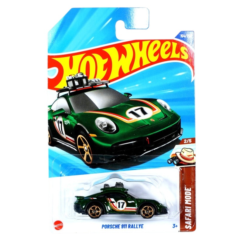 Hot Wheels HYW87 Porsche 911 Rally Safari Mode