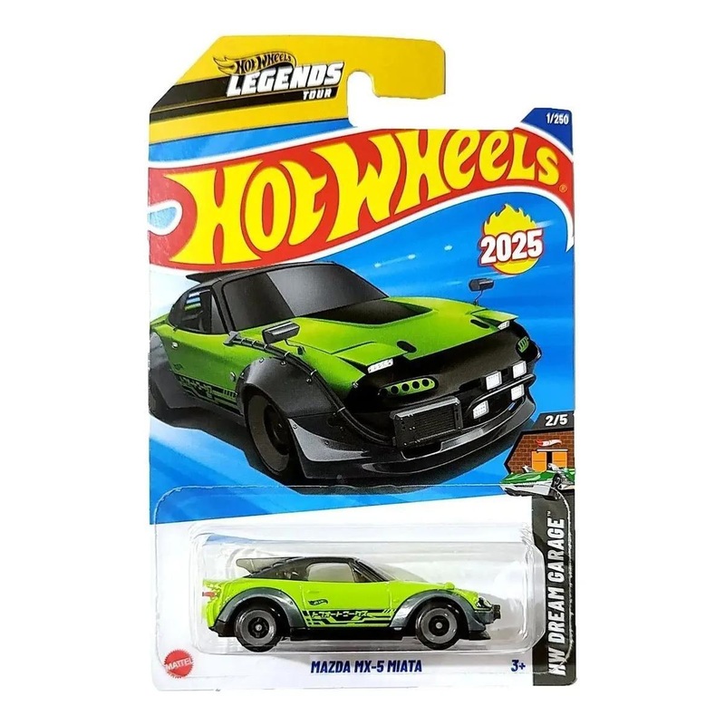 Hot Wheels HYX57 Mazda MX-5 Miata (2025) Dream Garage Collection