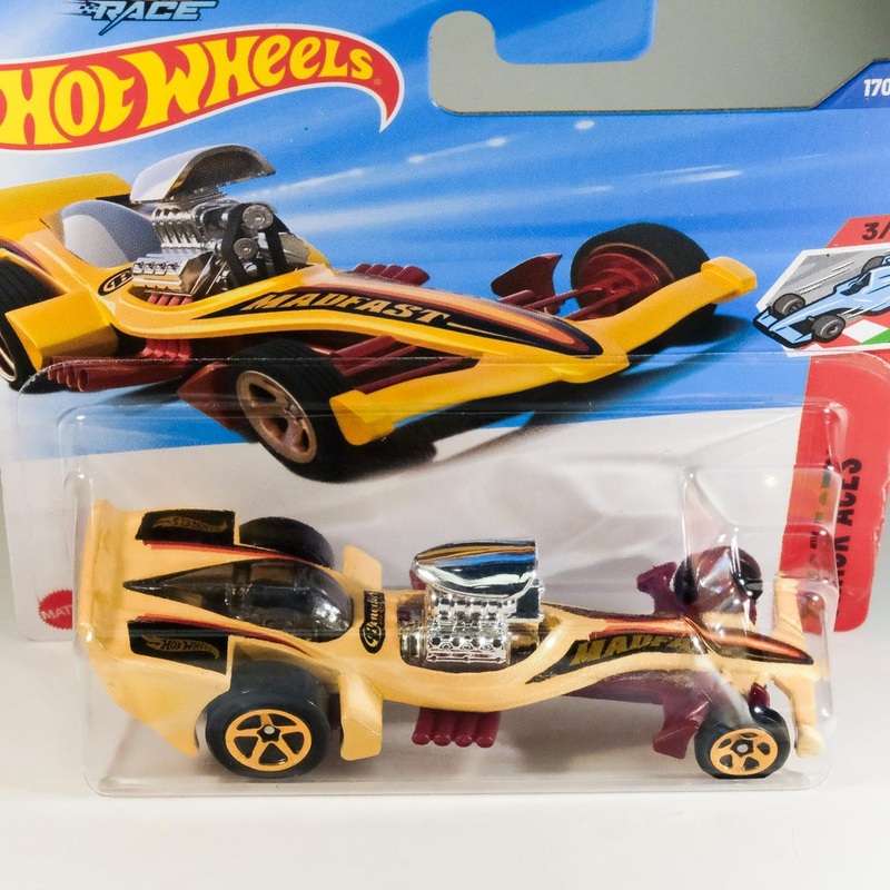 Hot Wheels JBB01 Madfast (Netflix Hot Wheels Let's Race) - Track Aces