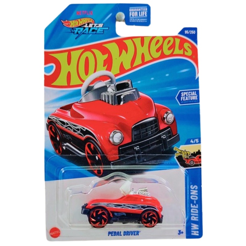 Hot Wheels Let's Race Pedal Driver Treasure Hunt