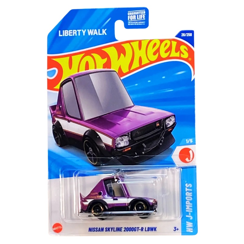 Hot Wheels Nissan Skyline 2000GT-R LBWK
