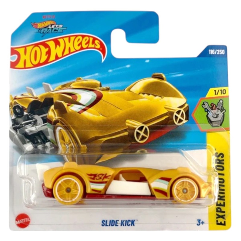 Hot Wheels Slide Kick  Experimotors Series | Collectible Die-Cast  CAR