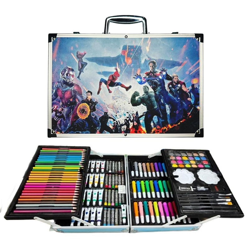Kids Art Drawing Set Art and Craft Supplies Drawing and Painting Set Great Birthday Gift for Boys Girls Children - 145 Pcs Art Set Frozen
