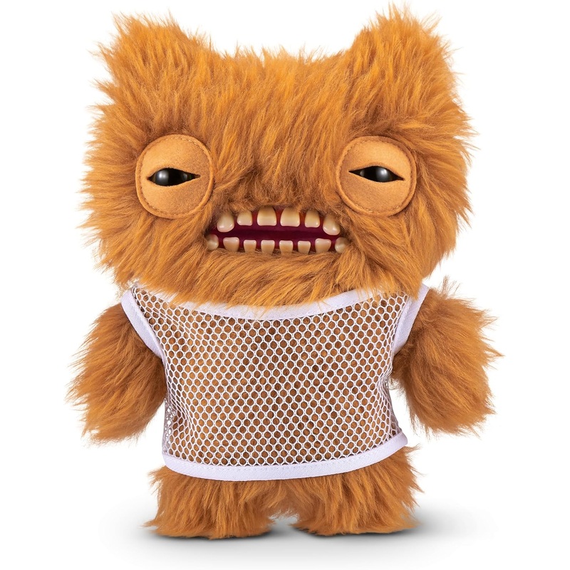 Vacay Vibes by ZURU, Funny Ugly Monster, Plush, Collectible, Toy (Munch Munch - Ginger) 4+