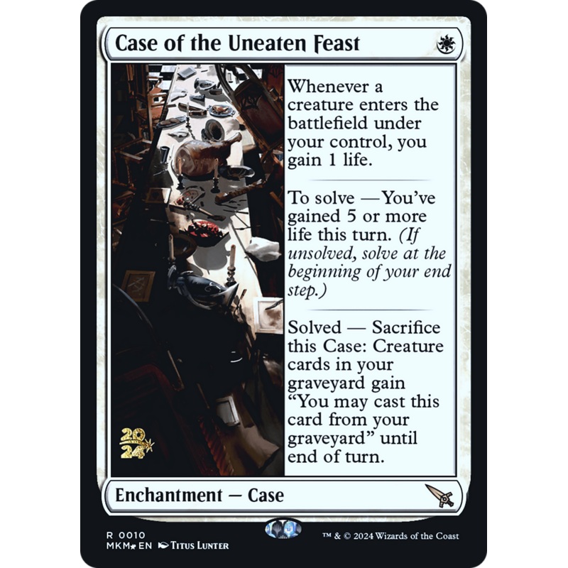 Case of the Uneaten Feast [Murders at Karlov Manor Prerelease Promos]