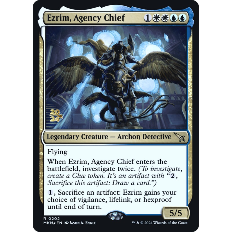 Ezrim, Agency Chief [Murders at Karlov Manor Prerelease Promos]