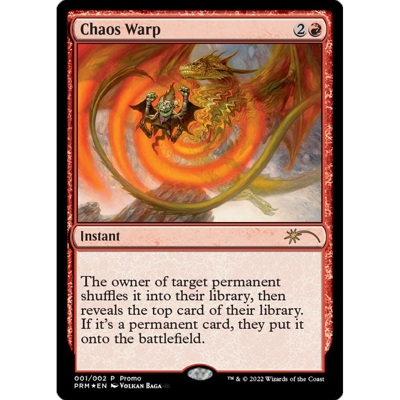 Chaos Warp [Wizards Play Network 2024]