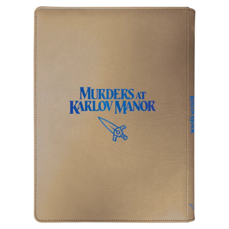 Ultra PRO | MTG Murders at Karlov Manor - 9-Pocket Premium Zippered PRO-Binder