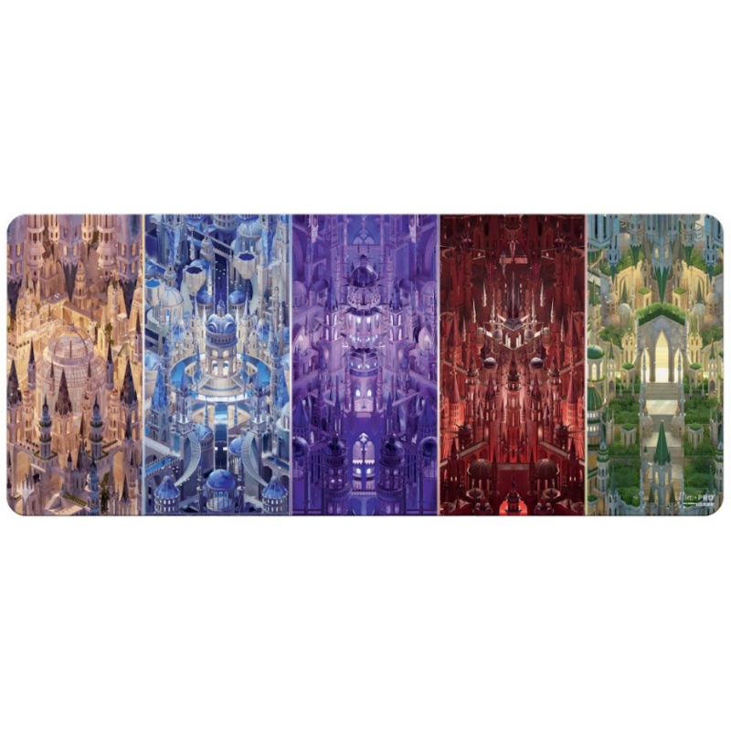 Ultra PRO | MTG Murders at Karlov Manor - Impossible Lands 8ft Table Playmat