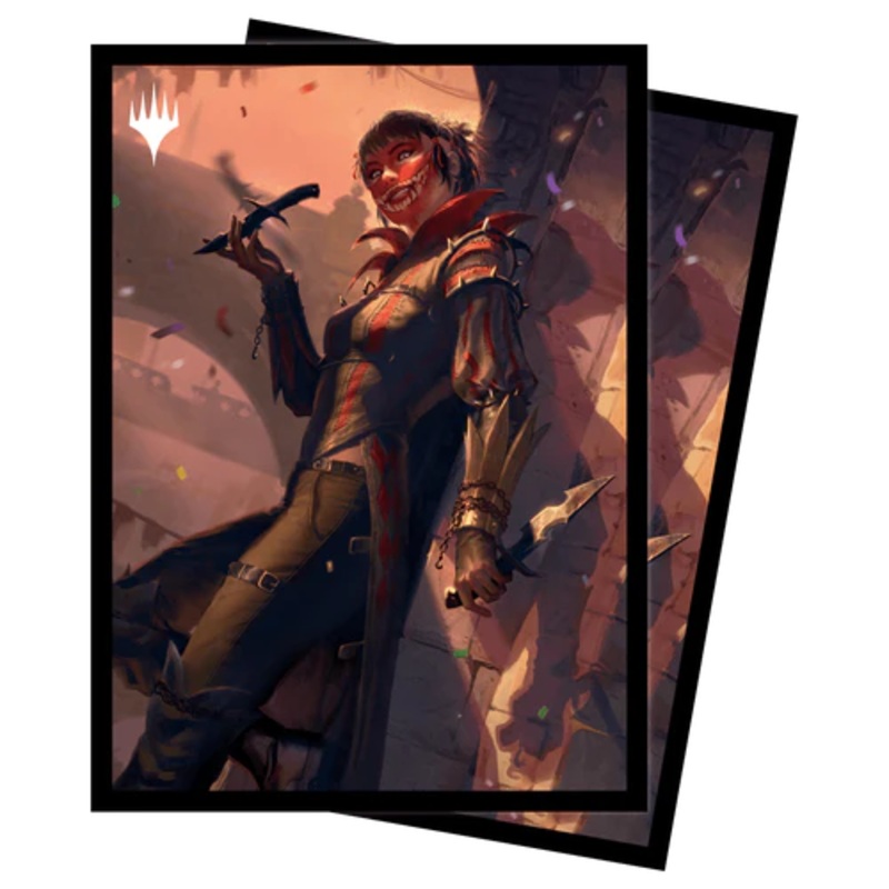 Ultra PRO | MTG Murders at Karlov Manor Protector Sleeves (100ct) - Massacre Girl, Known Killer