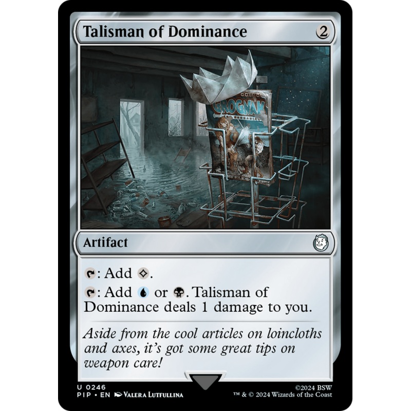 Talisman of Dominance [Fallout]