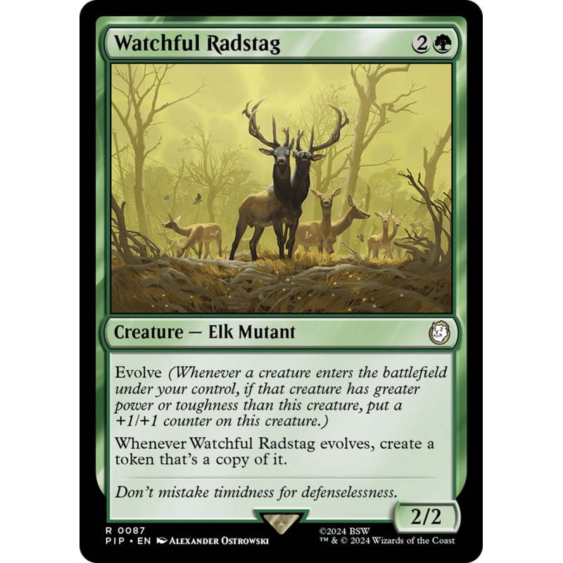 Watchful Radstag [Fallout]