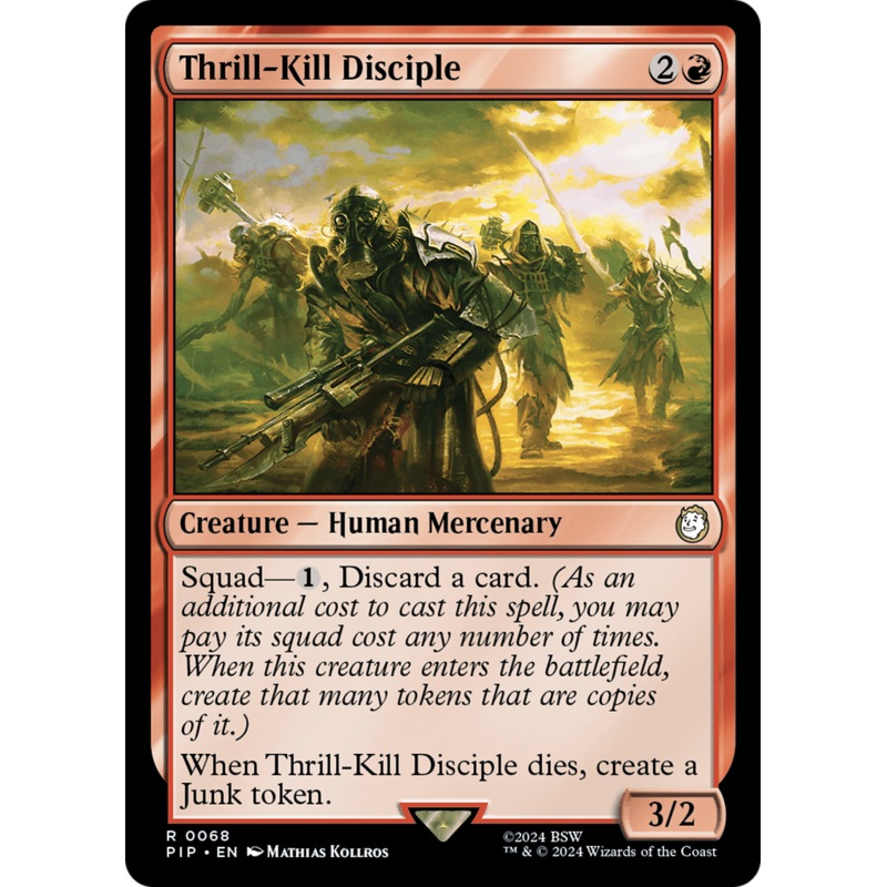 Thrill-Kill Disciple [Fallout]
