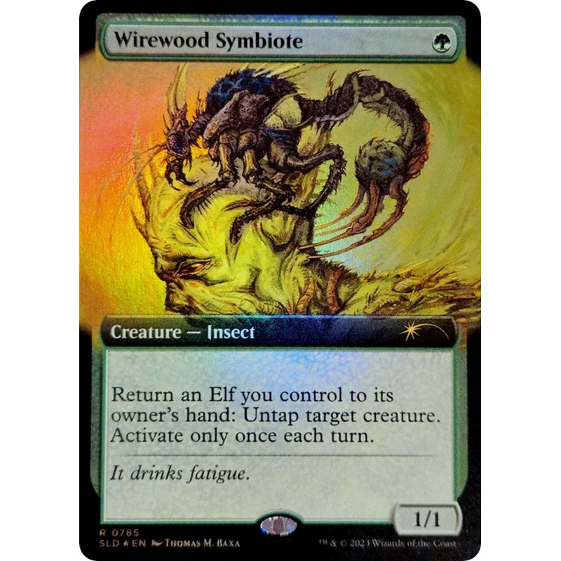 Wirewood Symbiote (Extended Art) [Secret Lair Drop Series]