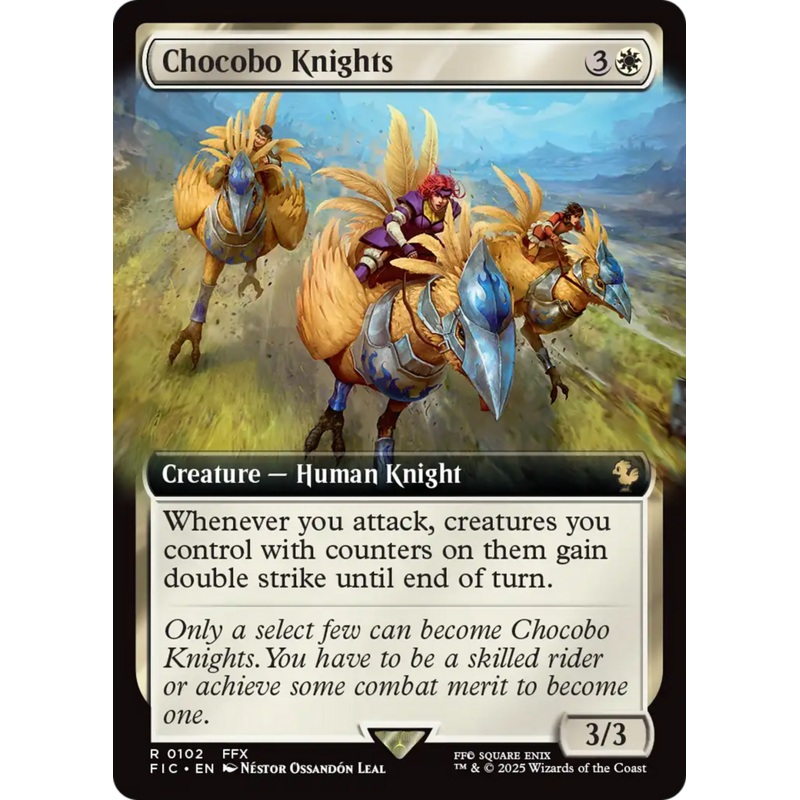 Chocobo Knights (Extended Art) [FINAL FANTASY Commander]