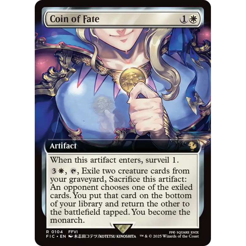 Coin of Fate (Extended Art) [FINAL FANTASY Commander]