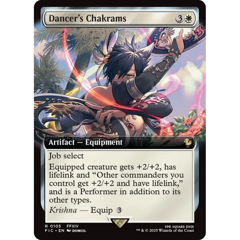 Dancer's Chakrams (Extended Art) [FINAL FANTASY Commander]