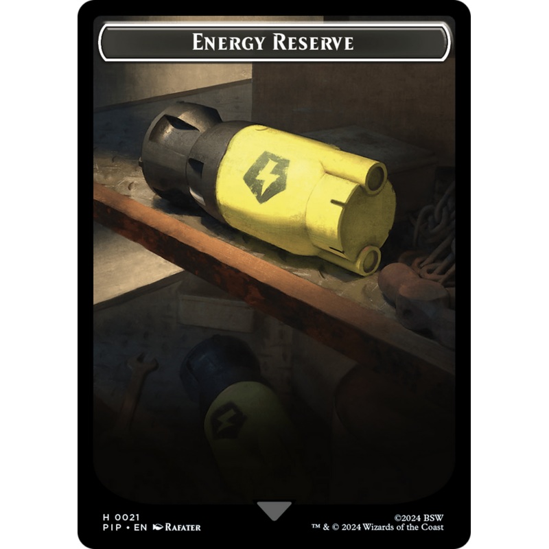 Energy Reserve // Settlement Double-Sided Token [Fallout Tokens]