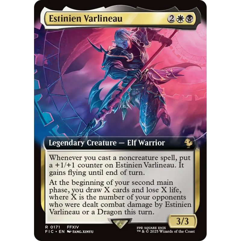 Estinien Varlineau (Extended Art) [FINAL FANTASY Commander]