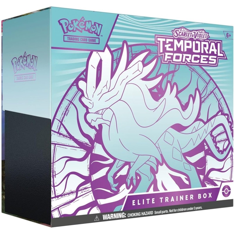 Pokmon TCG | Scarlet & Violet: Temporal Forces Elite Trainer Box (Walking Wake)