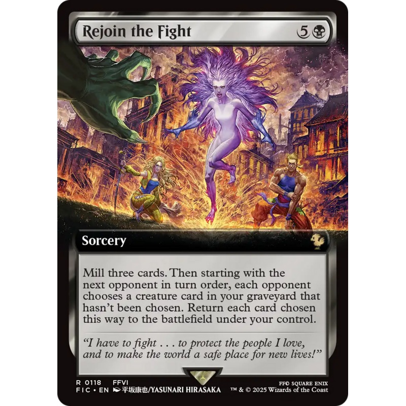 Rejoin the Fight (Extended Art) [FINAL FANTASY Commander]