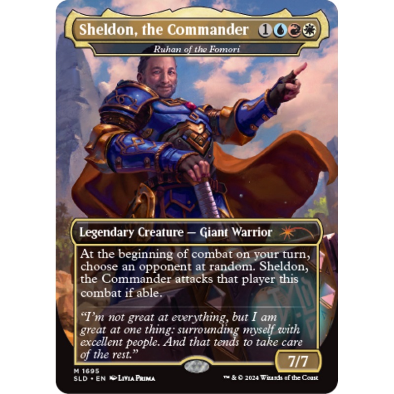 Ruhan of the Fomori - Sheldon, the Commander [Secret Lair: Sheldon's Spellbook]