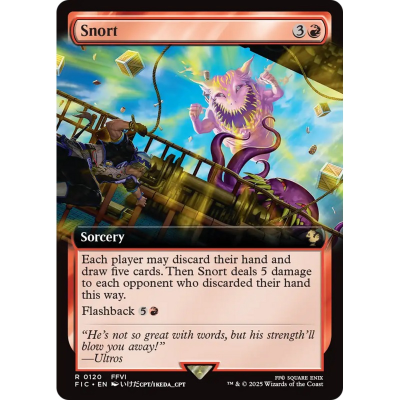 Snort (Extended Art) [FINAL FANTASY Commander]