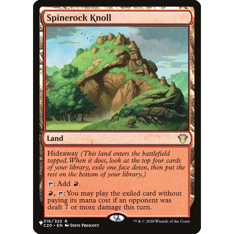 Spinerock Knoll [Secret Lair: Heads I Win, Tails You Lose]