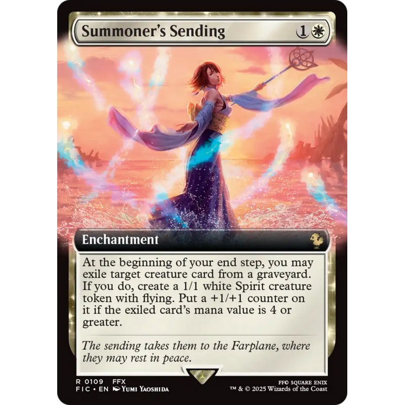 Summoner's Sending (Extended Art) [FINAL FANTASY Commander]