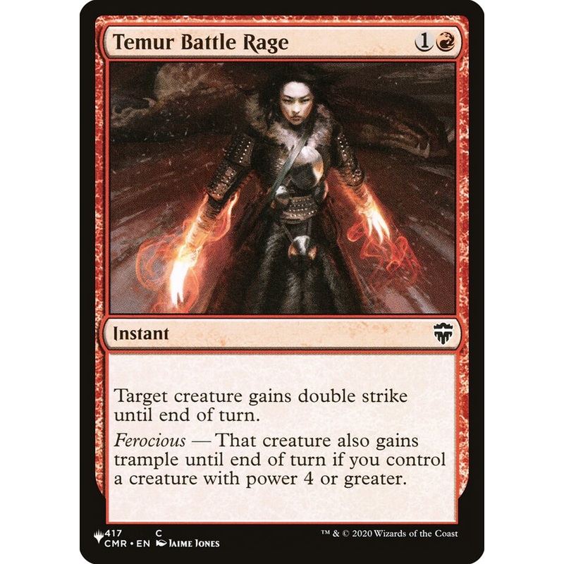 Temur Battle Rage [Secret Lair: Heads I Win, Tails You Lose]
