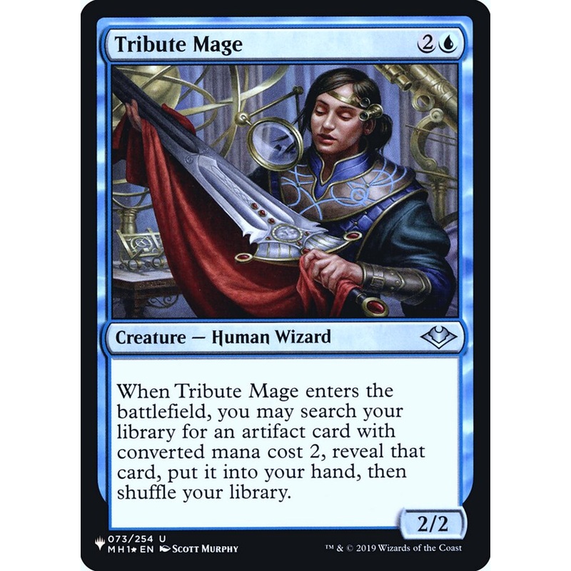 Tribute Mage [Secret Lair: Heads I Win, Tails You Lose]