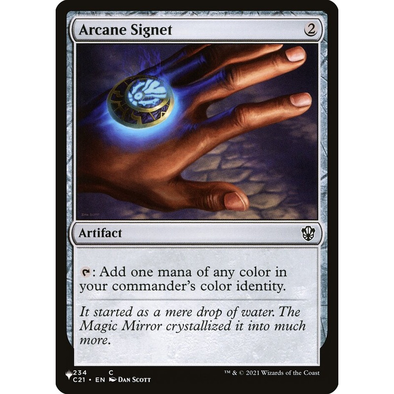 Arcane Signet [Secret Lair: Heads I Win, Tails You Lose]