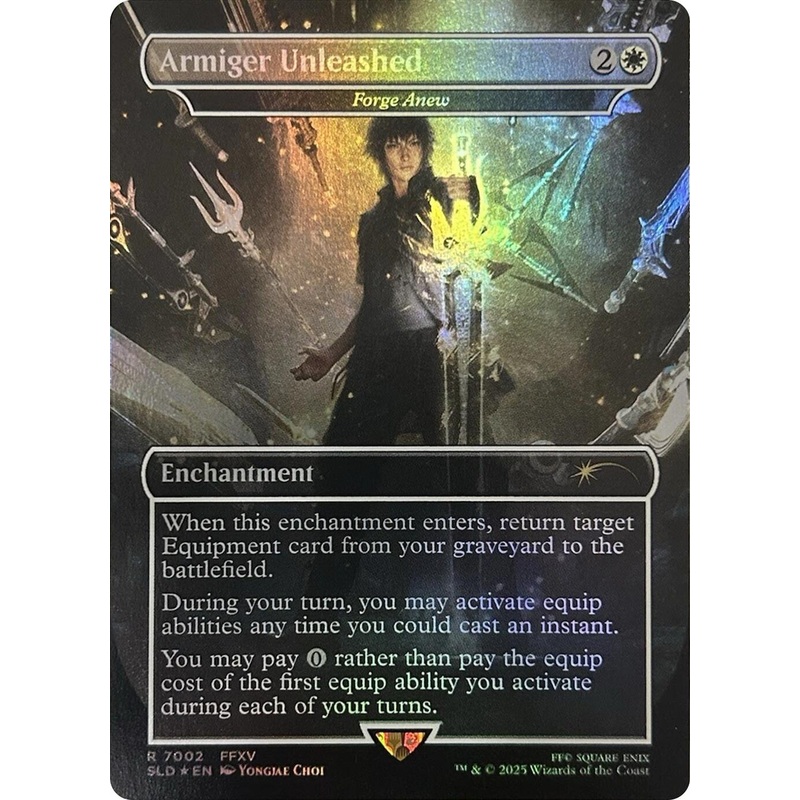 Armiger Unleashed - Forge Anew (Rainbow Foil) [Secret Lair Drop Series]