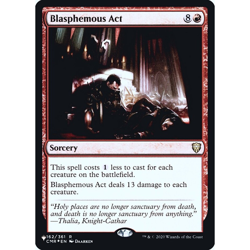 Blasphemous Act [Secret Lair: Heads I Win, Tails You Lose]