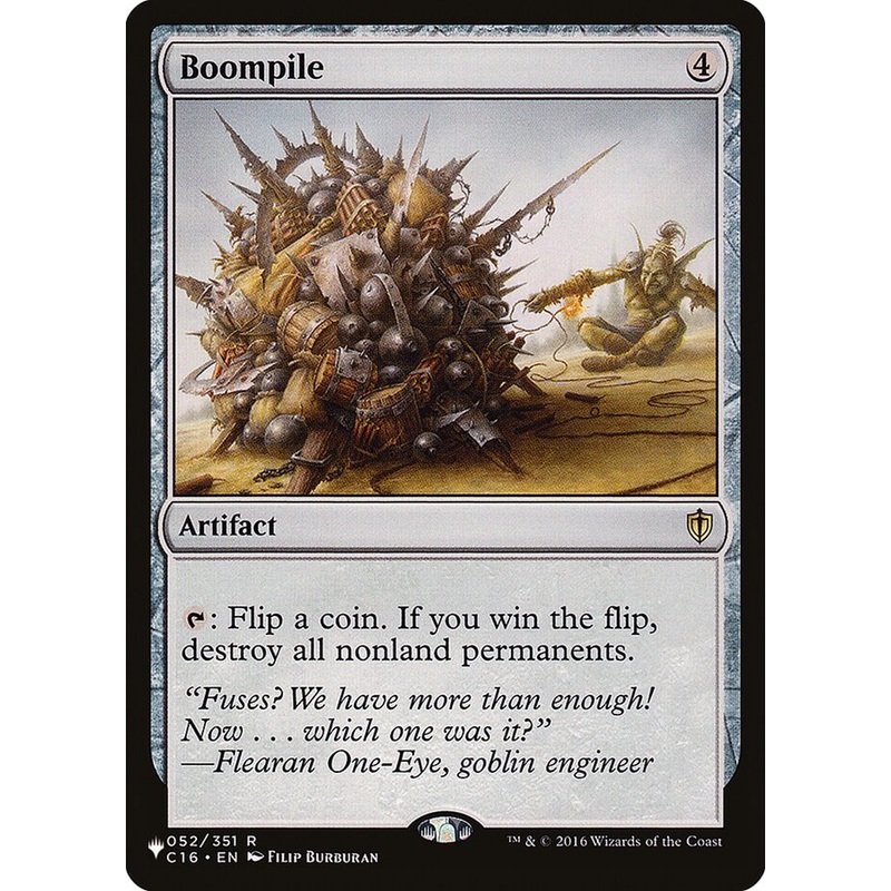 Boompile [Secret Lair: Heads I Win, Tails You Lose]