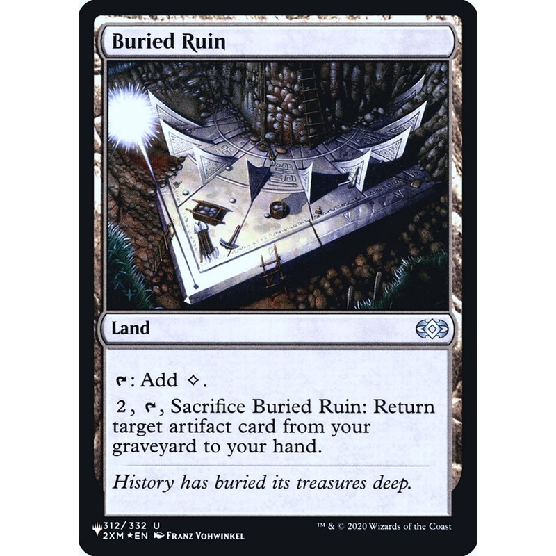 Buried Ruin [Secret Lair: Heads I Win, Tails You Lose]