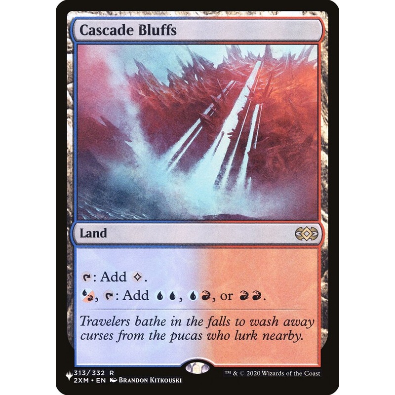 Cascade Bluffs [Secret Lair: Heads I Win, Tails You Lose]