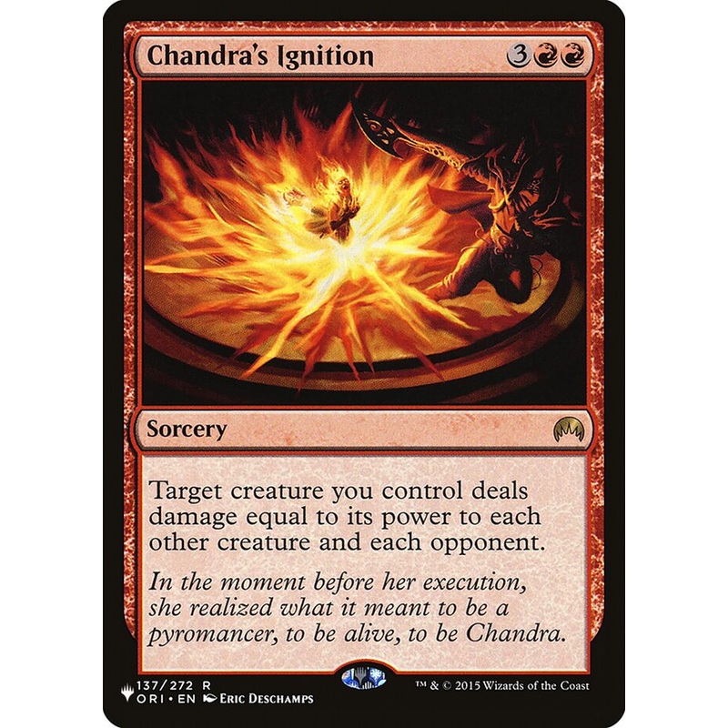 Chandra's Ignition [Secret Lair: Heads I Win, Tails You Lose]