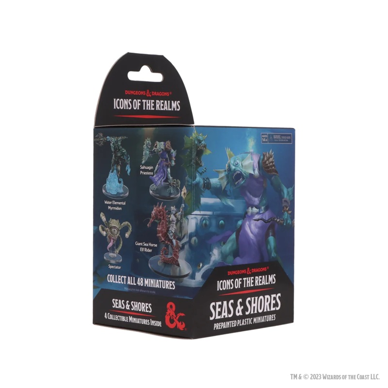 D&D Icons of the Realms: Seas & Shores - Booster Pack