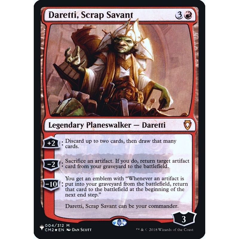 Daretti, Scrap Savant [Secret Lair: Heads I Win, Tails You Lose]